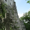 Castelul Bran - crucea de la intrare