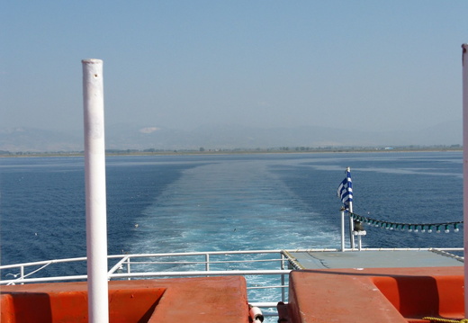 Pe ferryboat spre Thassos