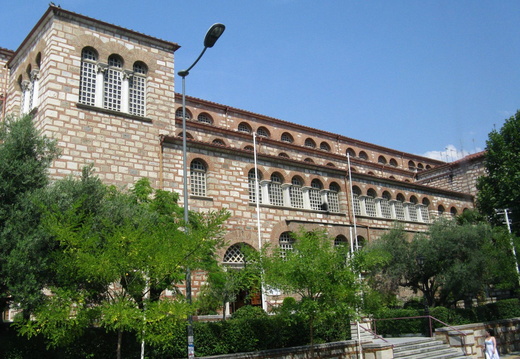 Biserica Sf Dimitrie - Salonic - vedere laterala