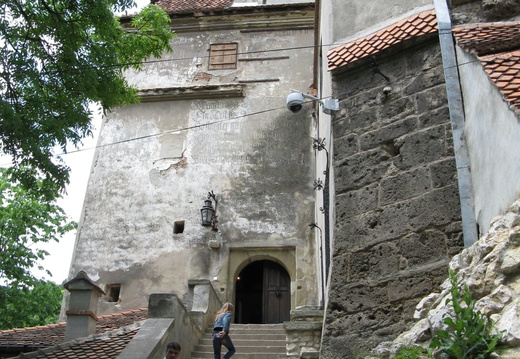Castelul Bran - intrarea in castel