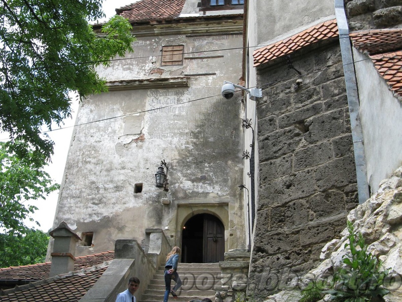Castelul Bran - intrarea in castel