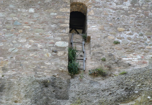 Manastirea Meteora - Scara abandonata