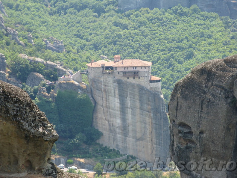 Vedere din spre Manastirea Meteora