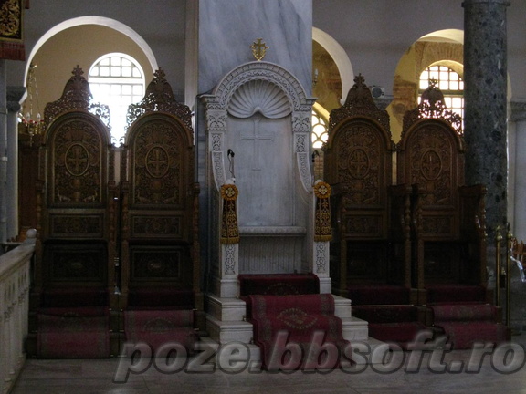 Biserica Sf Dimitrie - Salonic - scaunul