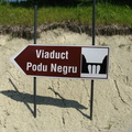 Indicator Viaduct Podu Negru - Sinca Noua
