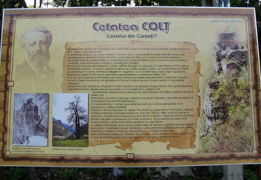 Informatii cetatea Colt - Riu de Mori