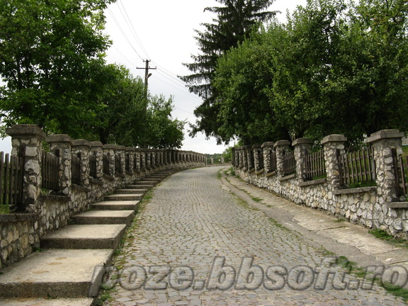 Manastirea Govora - drumul pietruit