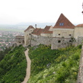 Cetatea Rasnov - exteriorul cetatii