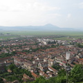 Cetatea Rasnov - vedere din cetate  oras 2